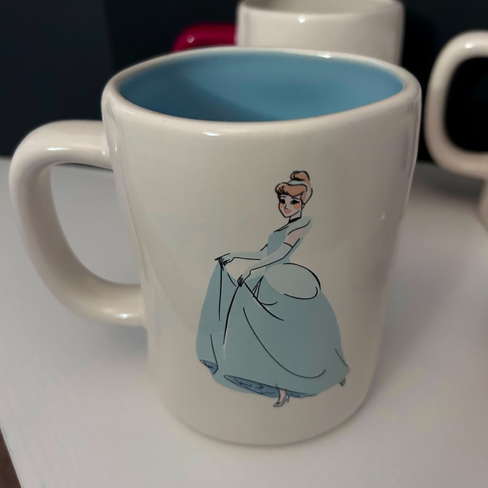 Rae Dunn Disney Cinderella Ceramic Mug